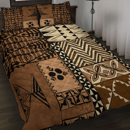 Tonga Quilt Bed Set Scarf
