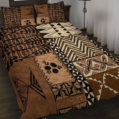 Tonga Quilt Bed Set Scarf
