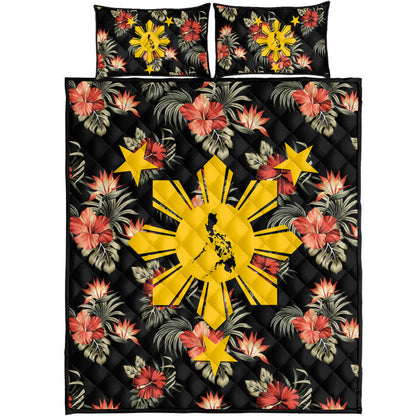 Philippines Filipinos Quilt Bed Set Tropical Summer Beach