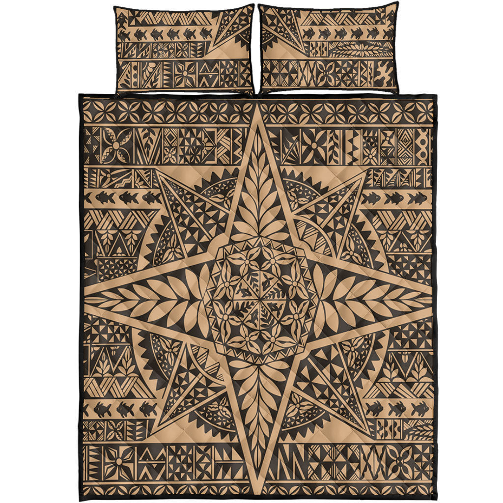 Tonga Quilt Bed Set Tonga Polynesian Tapa