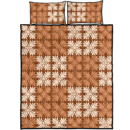 Hawaii Quilt Bed Set Traditional Design Pattern