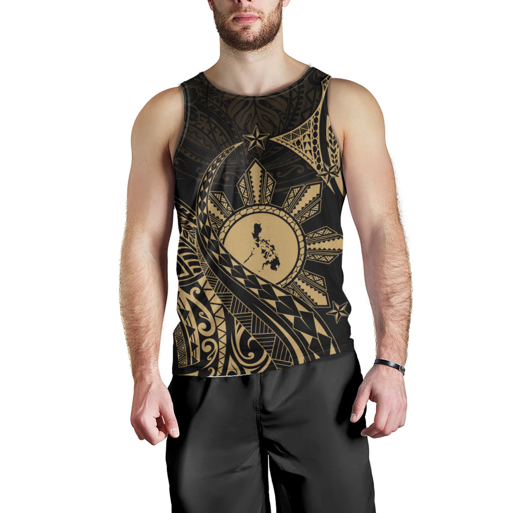 Philippines Filipinos Tank Top Filipino Polynesia Star With Tribal Design