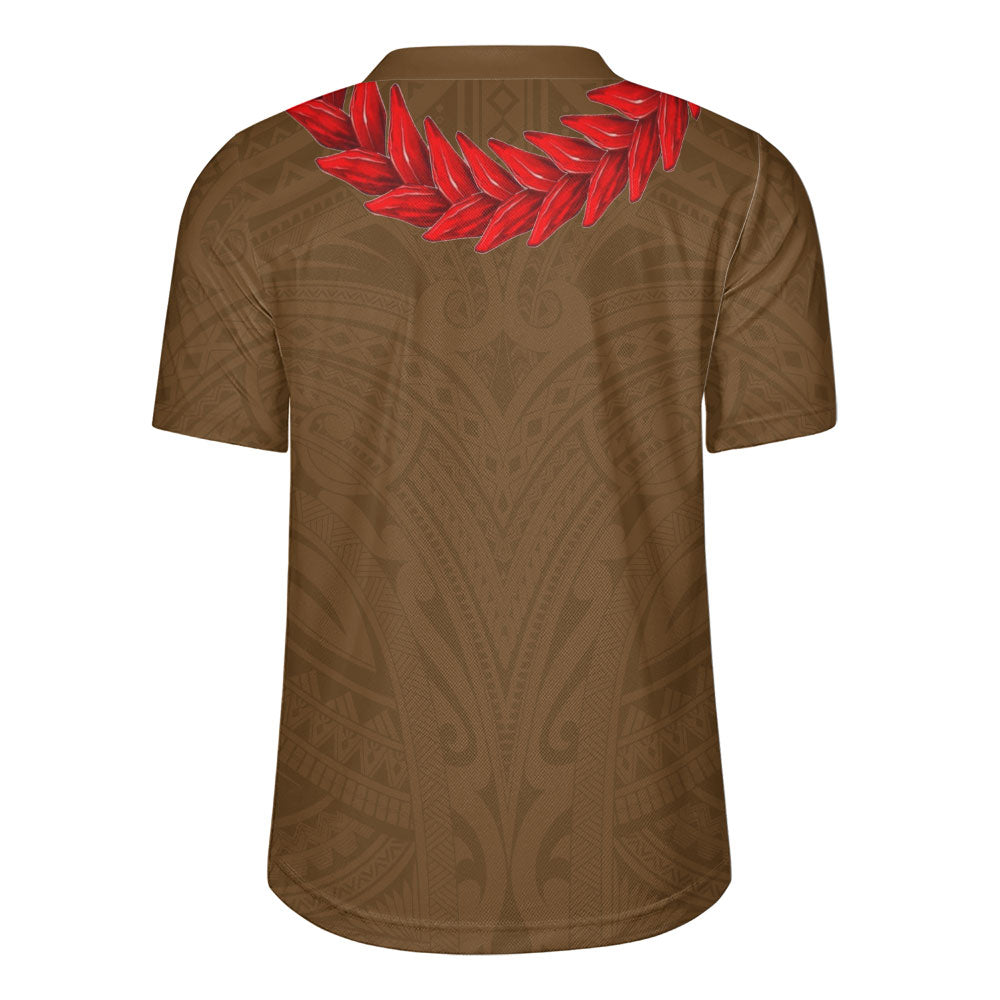 Samoa Rugby Jersey Ula Fala Style