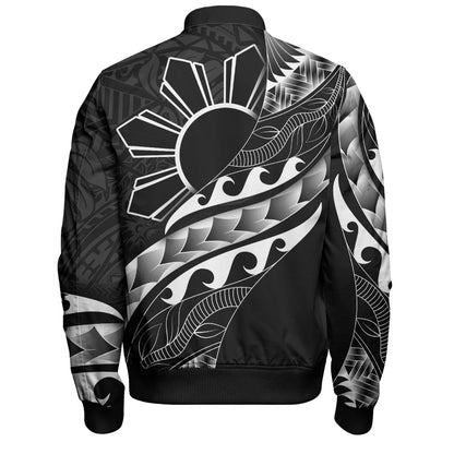 Philippines Filipinos Bomber Jacket Custom Island Tribal Tattoos
