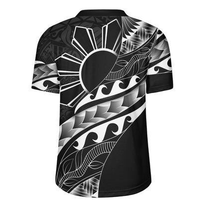 Philippines Filipinos Rugby Jersey Custom Island Tribal Tattoos