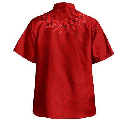 Samoa Hawaiian Shirt Ula Fala Style