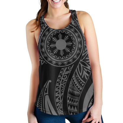 Philippines Filipinos Women Tank Tribal Tattoo Island