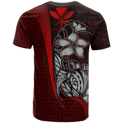 Hawaii Polynesian T-Shirt Turtle with Hook