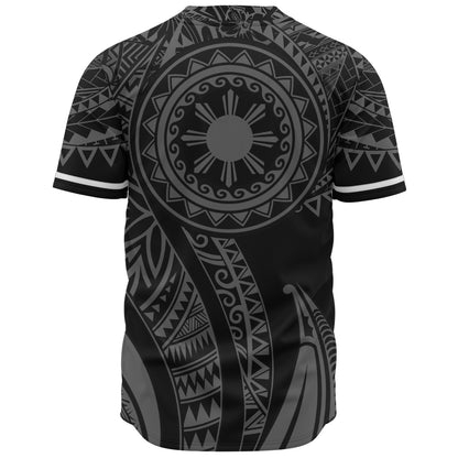 Philippines Filipinos Baseball Shirt Tribal Tattoo Island