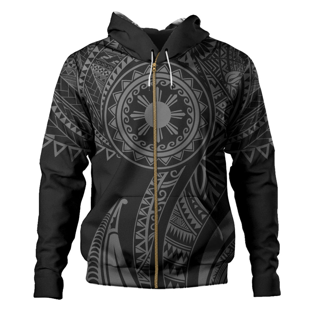 Philippines Filipinos Hoodie Tribal Tattoo Island