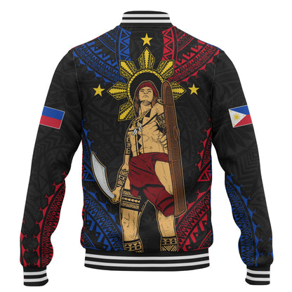 Philippines Filipinos Baseball Jacket Lapu Lapu Tattoo Batok Tribal Motifs Designs