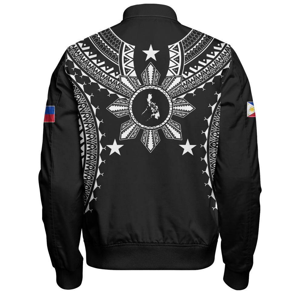 Philippines Filipinos Bomber Jacket Tattoo Batok Tribal Motifs Designs