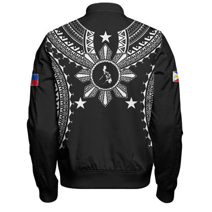 Philippines Filipinos Bomber Jacket Tattoo Batok Tribal Motifs Designs