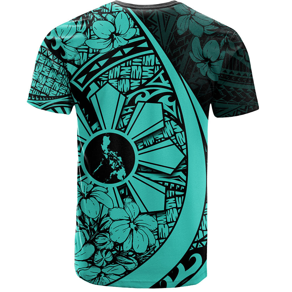Philippines Filipinos T-Shirt National Sampaguita Flower Symbols Style