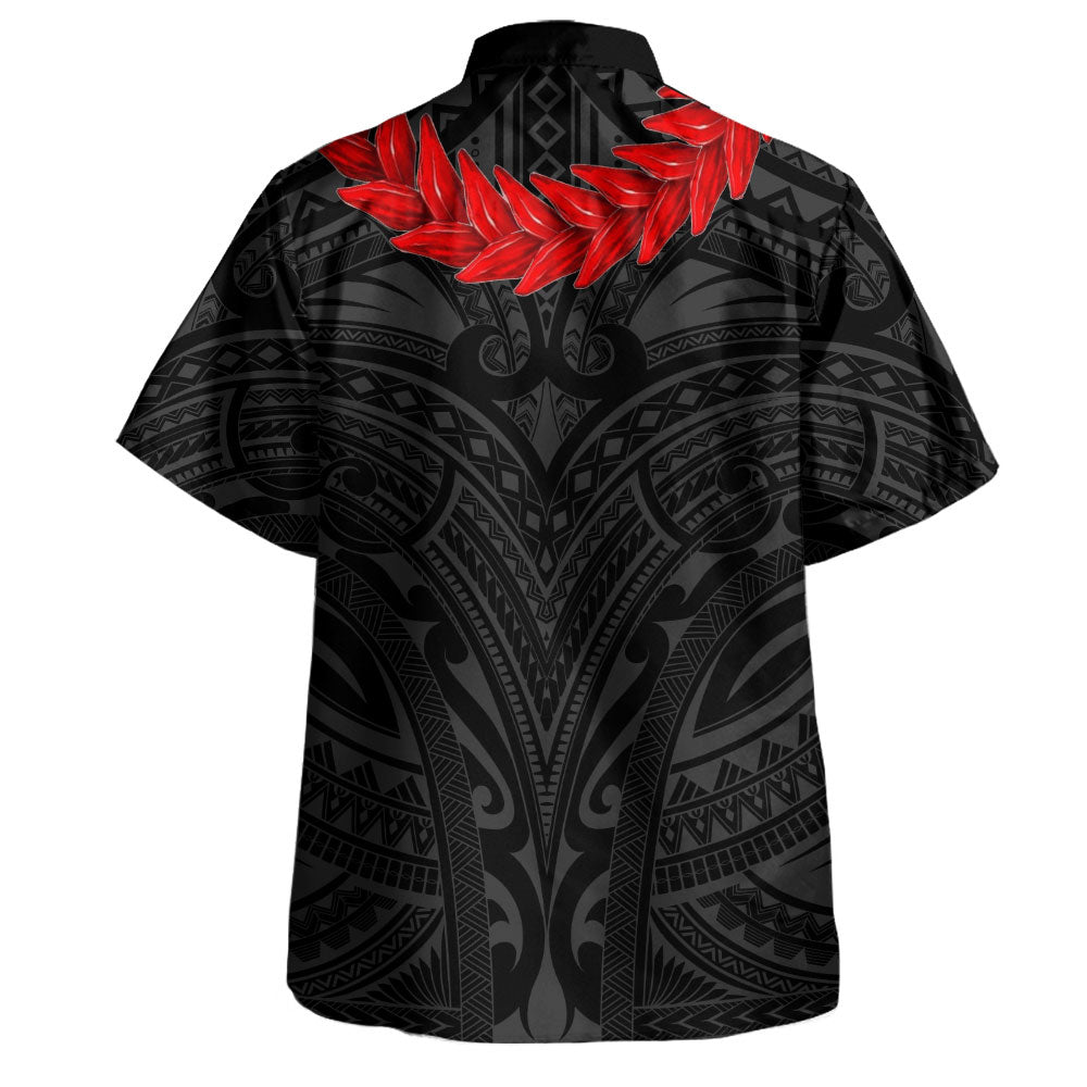 Samoa Hawaiian Shirt Ula Fala Style