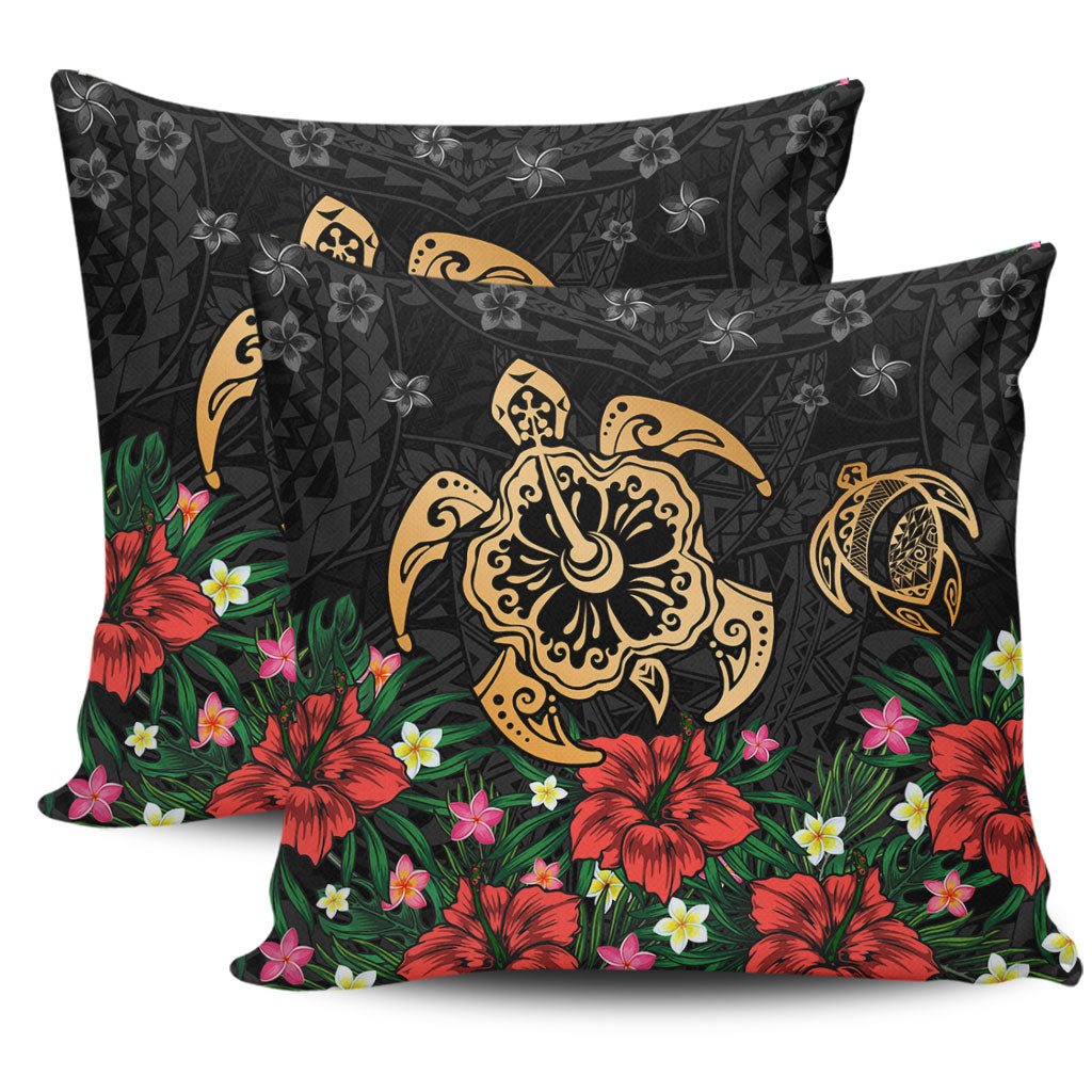 Hawaii Pillow Cases Polynesian Turtle Tropical Island Tribal Style