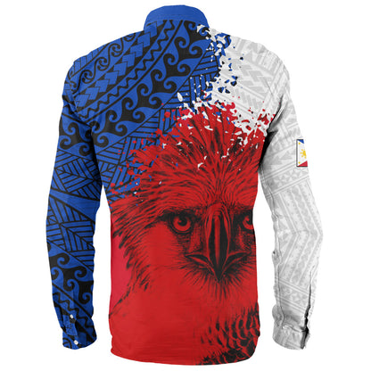 Philippines Filipinos Long Sleeve Shirt Tribal Spirit Filipino Pride Design