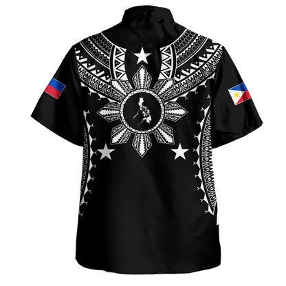 Philippines Filipinos Hawaiian Shirt Tattoo Batok Tribal Motifs Designs