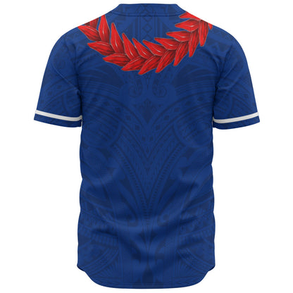 Samoa Baseball Shirt Ula Fala Style
