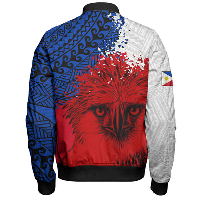 Philippines Filipinos Bomber Jacket Tribal Spirit Filipino Pride Design