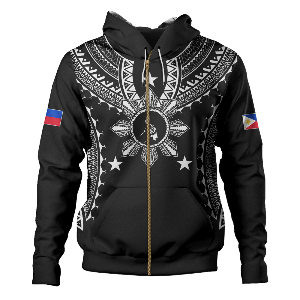 Philippines Filipinos Hoodie Tattoo Batok Tribal Motifs Designs