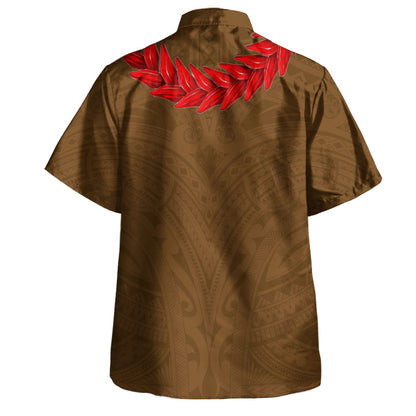 Samoa Hawaiian Shirt Ula Fala Style