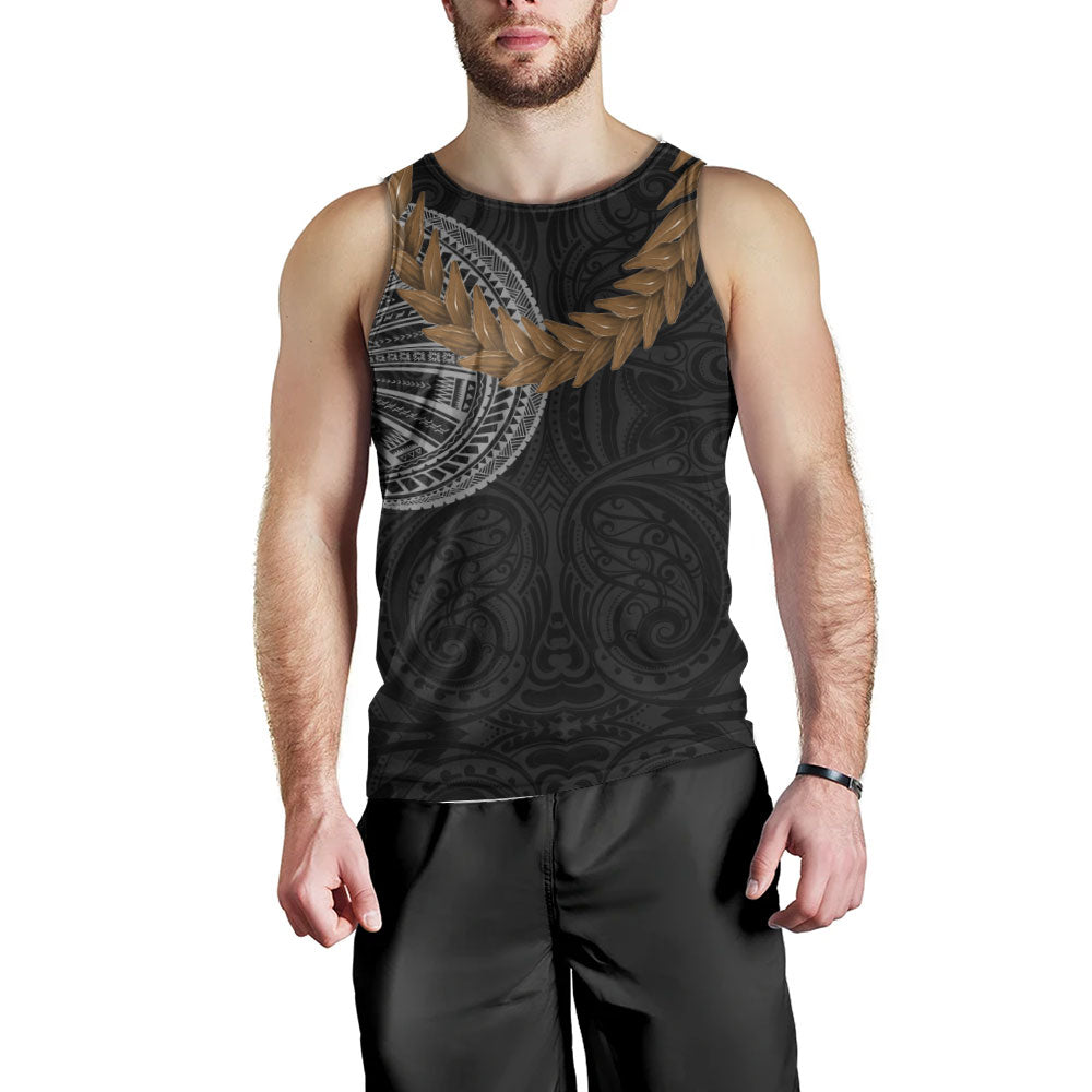 Samoa Tank Top Tattoo Roman Reigns With Ula Fala Style Brown