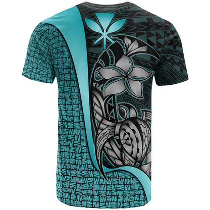Hawaii Polynesian T-Shirt Turtle with Hook
