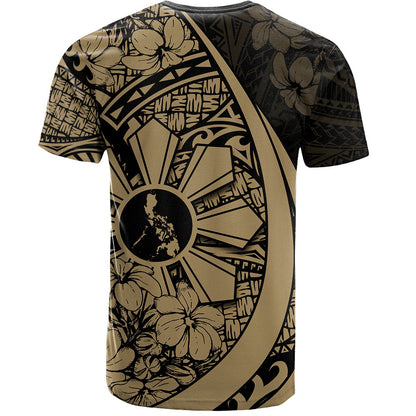 Philippines Filipinos T-Shirt National Sampaguita Flower Symbols Style