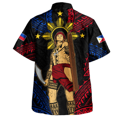 Philippines Filipinos Hawaiian Shirt Lapu Lapu Tattoo Batok Tribal Motifs Designs