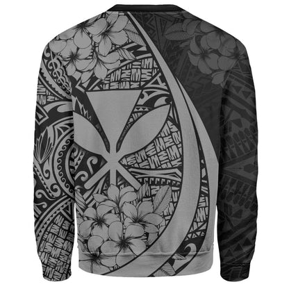 Hawaii Sweatshirt National Plumeria Flower Symbols Style