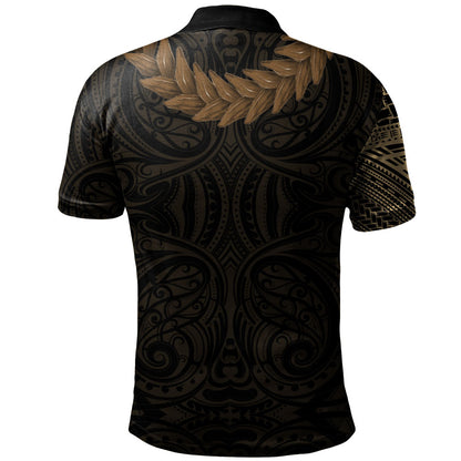 Samoa Polo Shirt Tattoo Roman Reigns With Ula Fala Style Brown