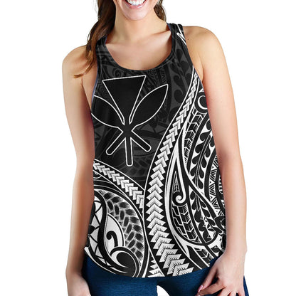 Hawaii Women Tank Polynesian Tribal Tattoo Island Spirit Style