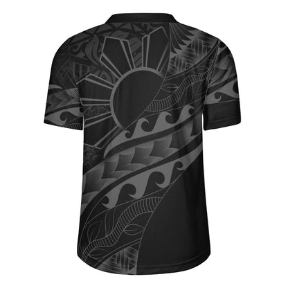 Philippines Filipinos Rugby Jersey Custom Island Tribal Tattoos