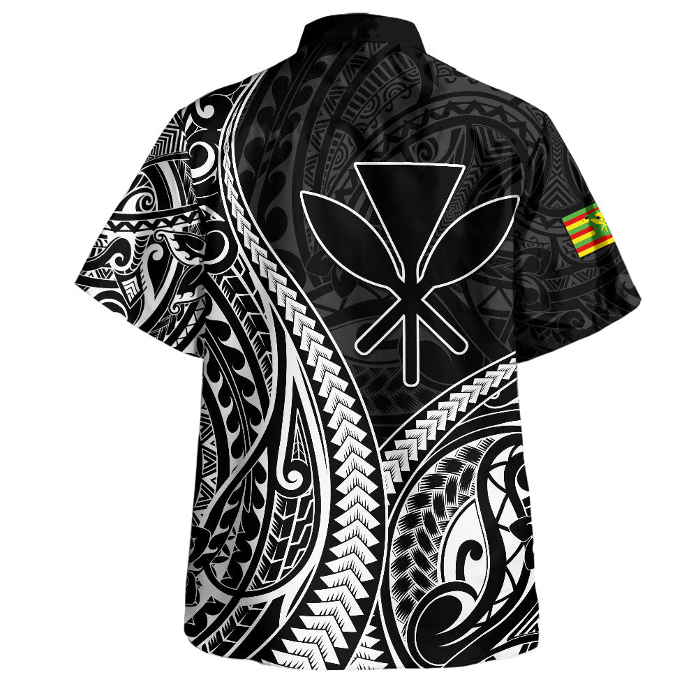 Hawaii Hawaiian Shirt Polynesian Tribal Tattoo Island Spirit Style