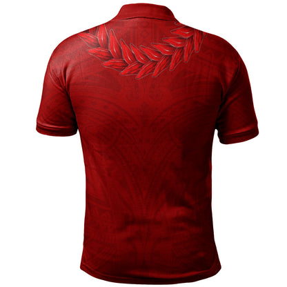 Samoa Polo Shirt Ula Fala Style