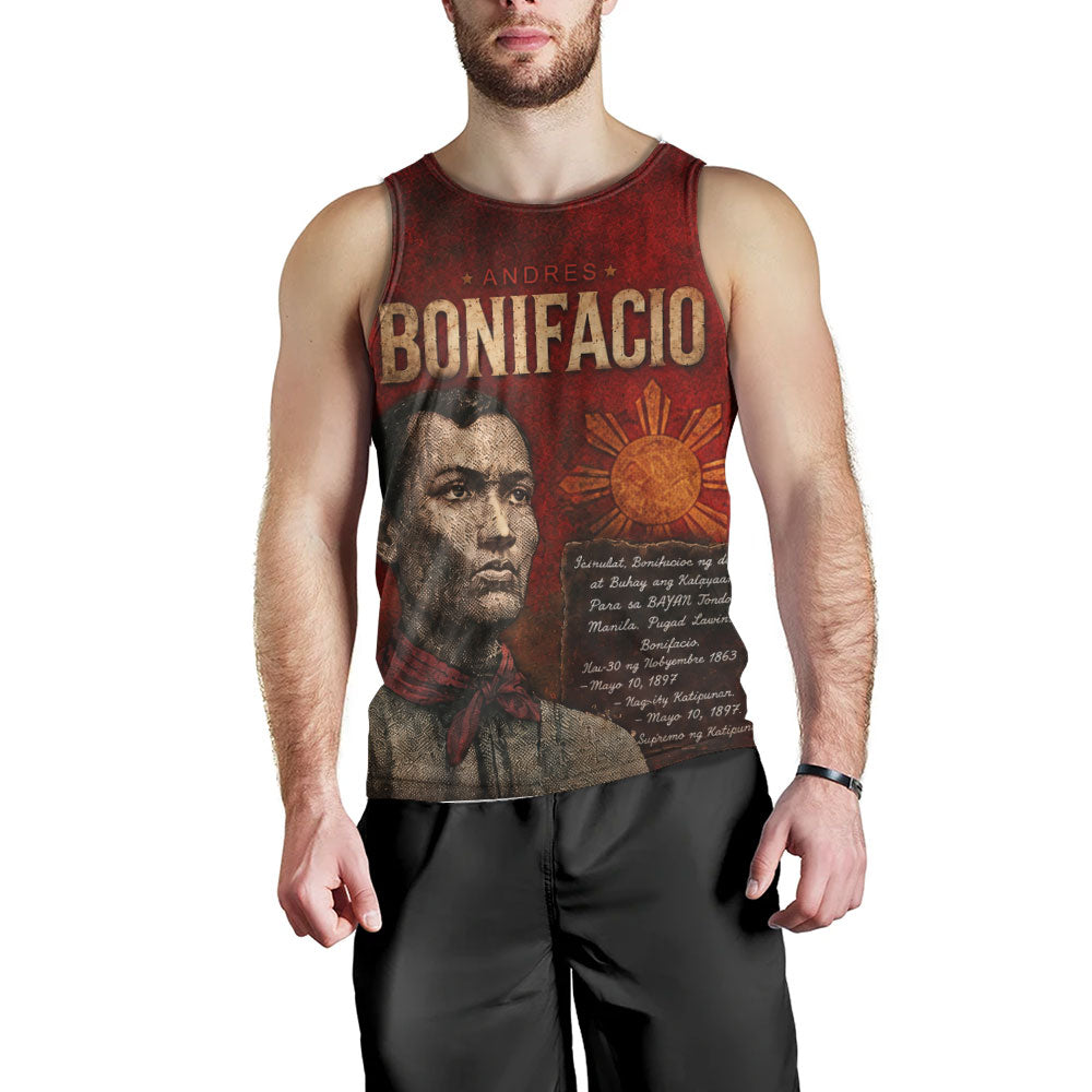 Philippines Filipinos Tank Top Andres Bonifacio Philippine Hero