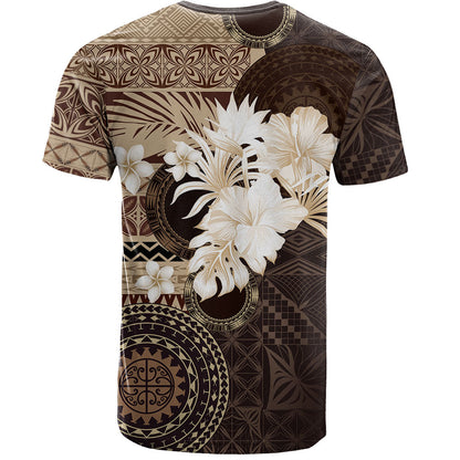 Samoa T-Shirt Siapo Motif Print Fabric
