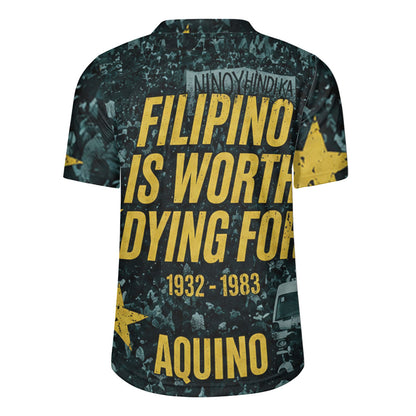 Philippines Filipinos Rugby Jersey Ninoy Aquino Philippine History Tribute Style
