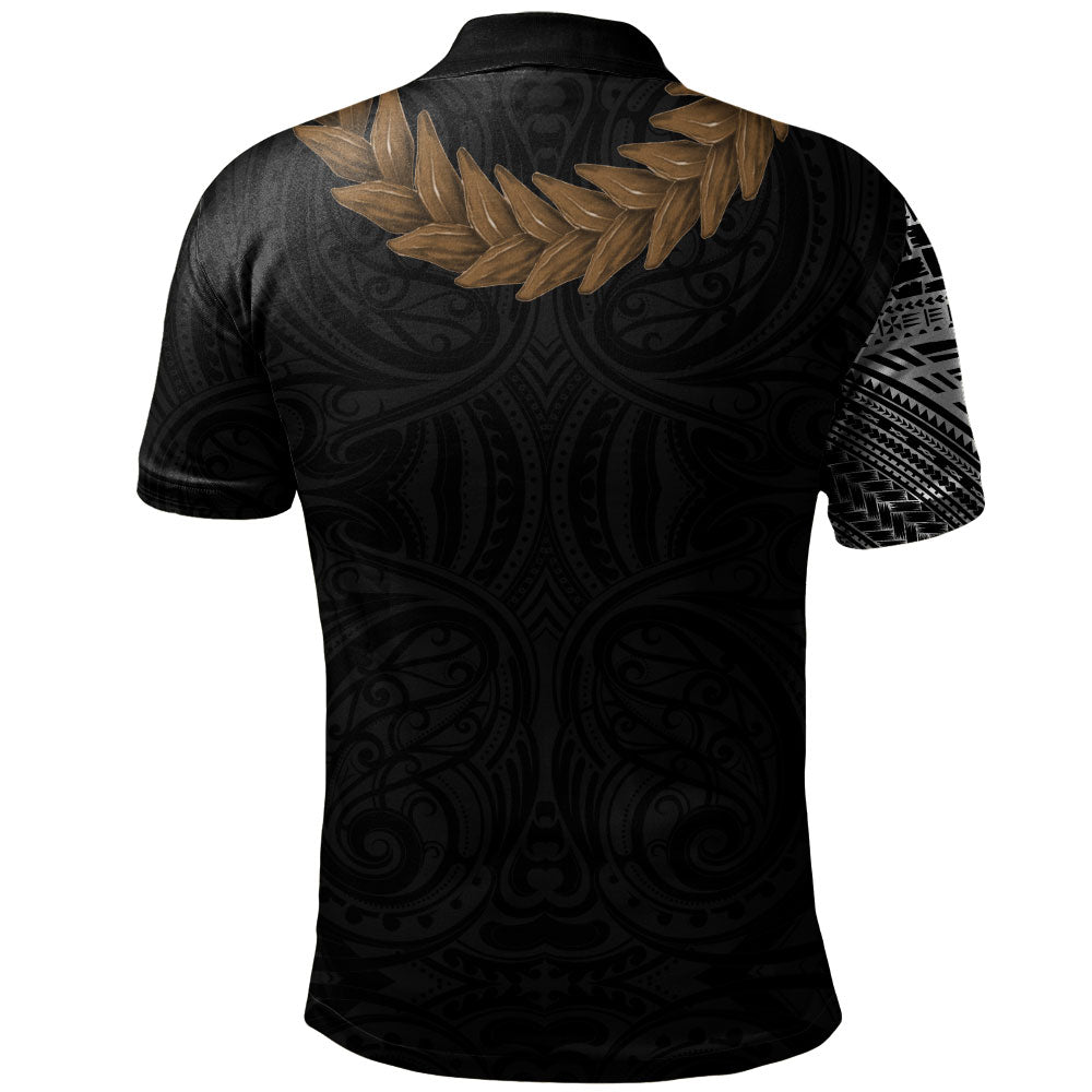 Samoa Polo Shirt Tattoo Roman Reigns With Ula Fala Style Brown