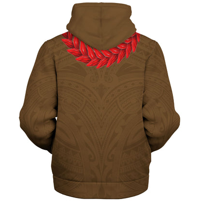 Samoa Sherpa Hoodie Ula Fala Style