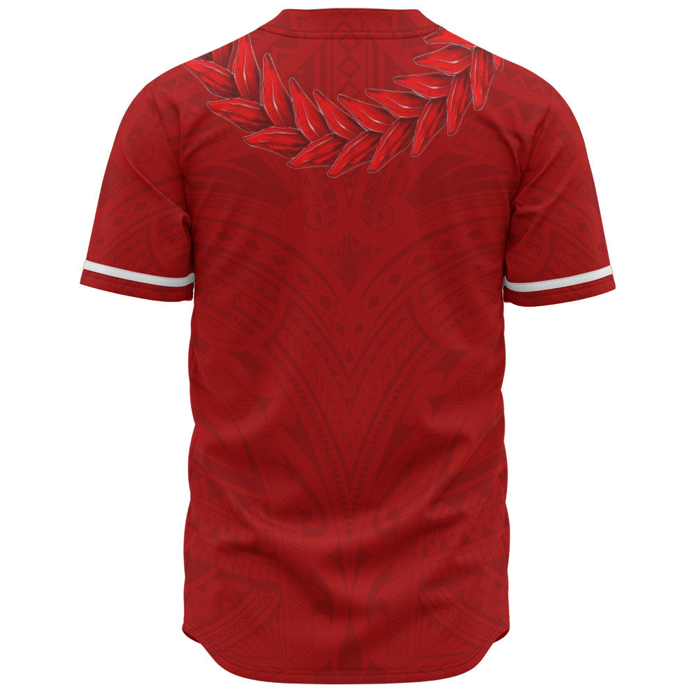 Samoa Baseball Shirt Ula Fala Style