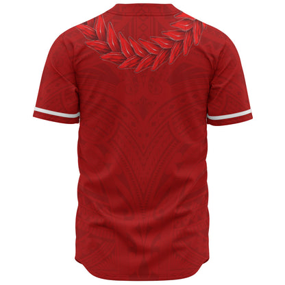 Samoa Baseball Shirt Ula Fala Style