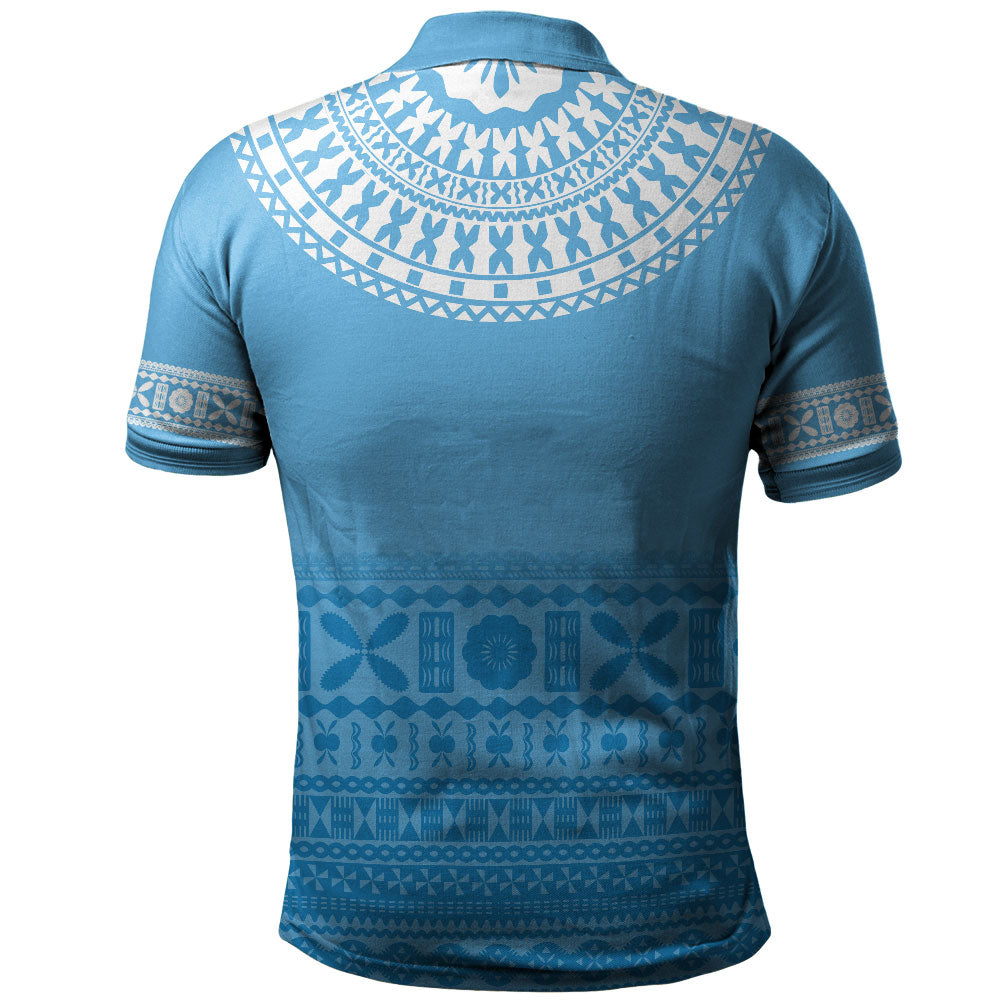 Fiji Polo Shirt Bula Pattern Classic Style