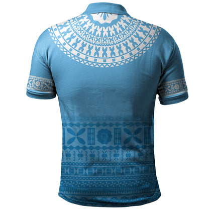 Fiji Polo Shirt Bula Pattern Classic Style