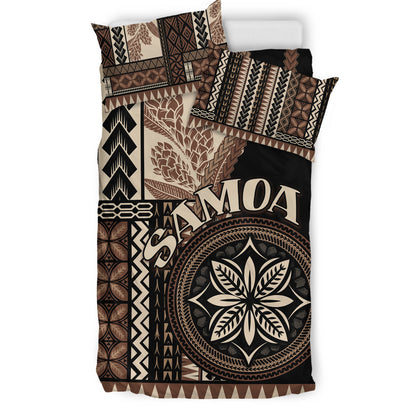 Samoa Bedding Set Samoan Siapo Motif Classic Style