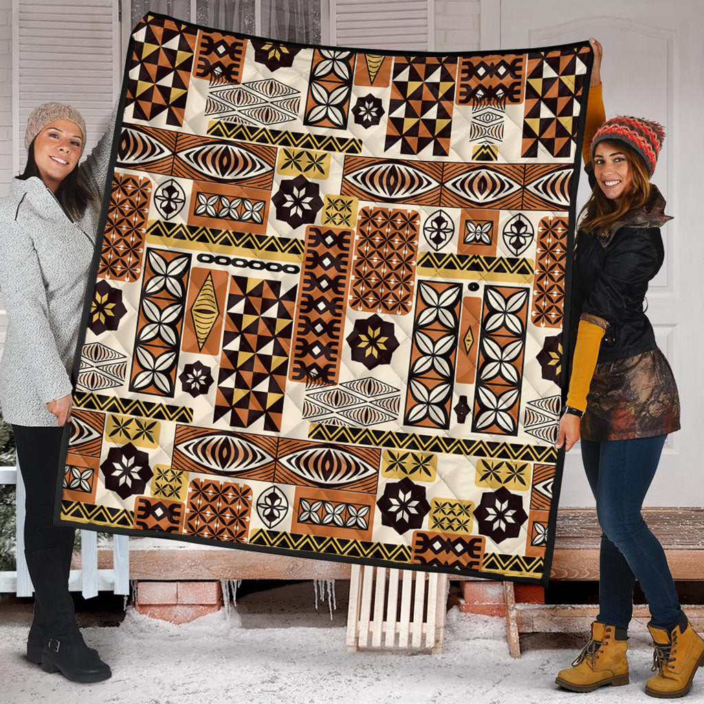 Tonga Premium Quilt Ngatu Tapa Pattern