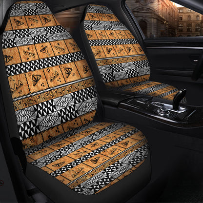 Tonga Car Seat Covers Tapa Pattern