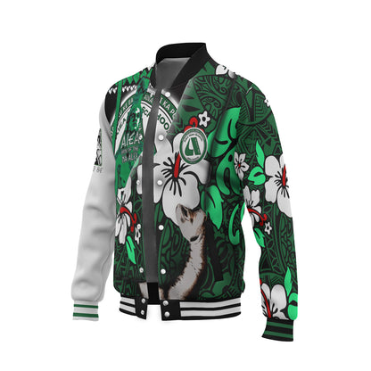 Aiea High School Patronage Baseball Jacket - Home Of The NA' ALI'I