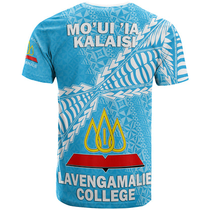 Tonga Custom Personalised T-Shirt - Lavengamalie College Tongan Pattern